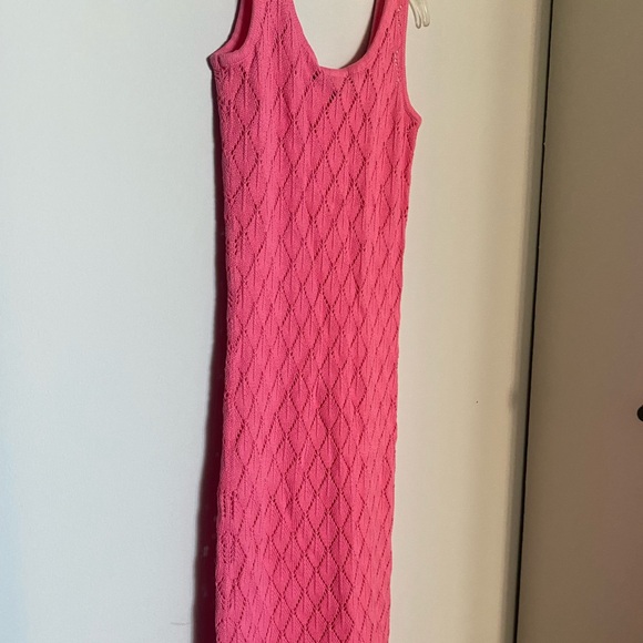 Rue Stiic Pink Crochet Dress - Picture 7 of 8